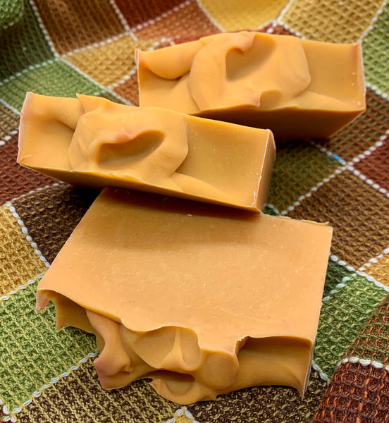 About our Pumpkin + Buttermilk Soap