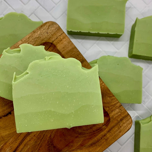 Green Tea + Cucumber Soap