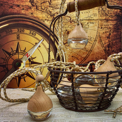 Sea Salt  and Lily car diffuser, fragrance, air freshener