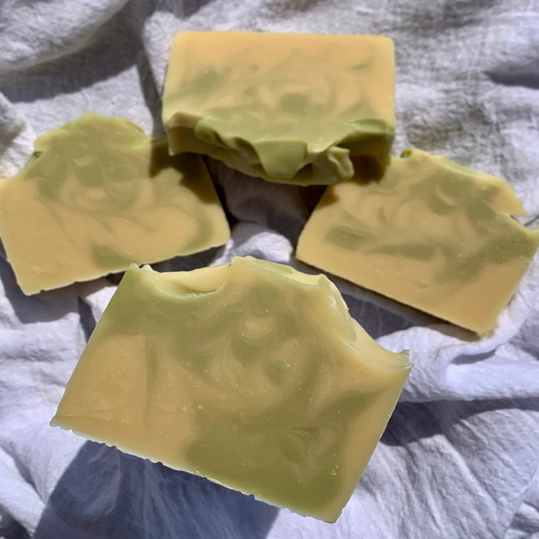 Green Tea & Cucumber Handcrafted Soap