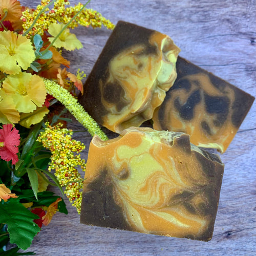 Pumpkin Souffle soap bar